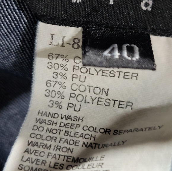 B+AB Two Piece Denim Set - Picture 7 of 8